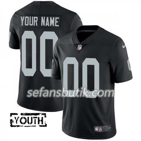 Oakland Raiders Tröjor Custom Svart - Barn